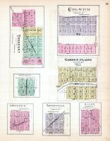 Freeport, Colwich, Oatville, Garden Plains, Greenwich, Bayneville, Maize, Kansas State Atlas 1887